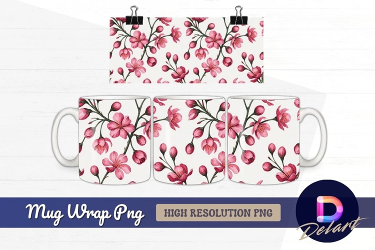Cherry Blossom Clipart Image 12