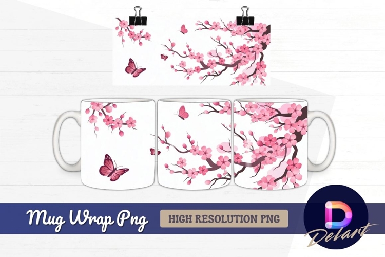 Pink Flowers Clipart Image 20