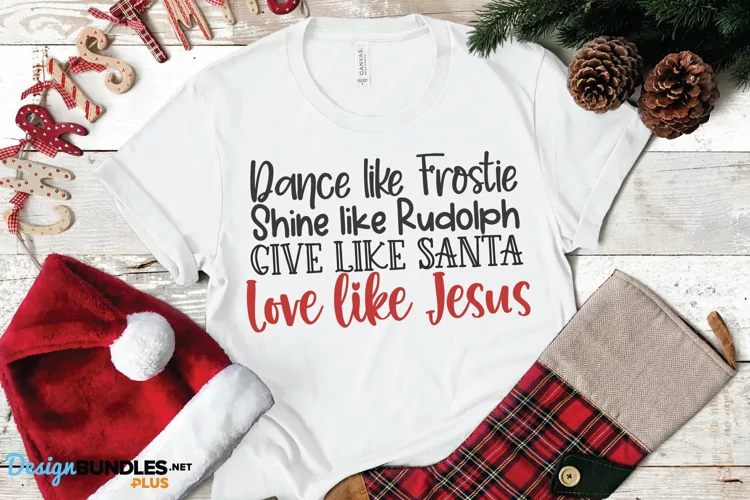 Love Like Jesus SVG, Christmas SVG, Christian Christmas SVG