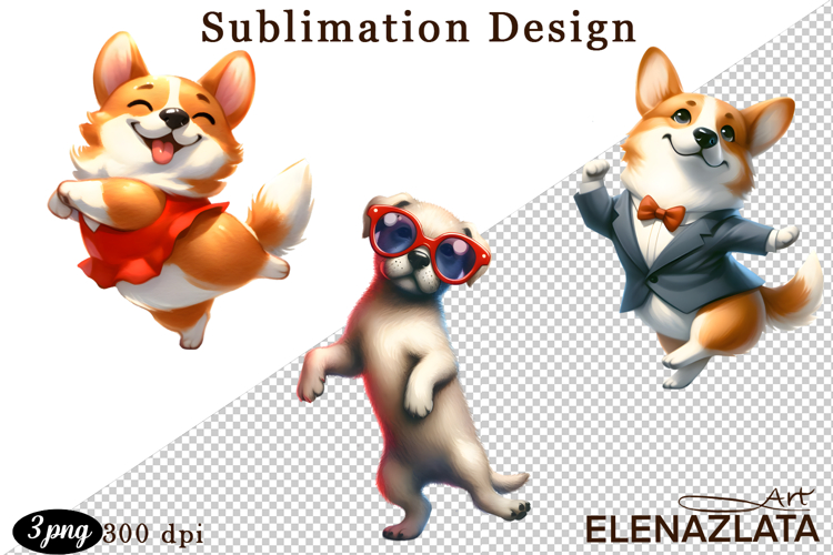 Animal clipart, Cute dancing animals Watercolor clipart