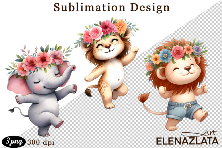 Safari Animals Clipart Image 10
