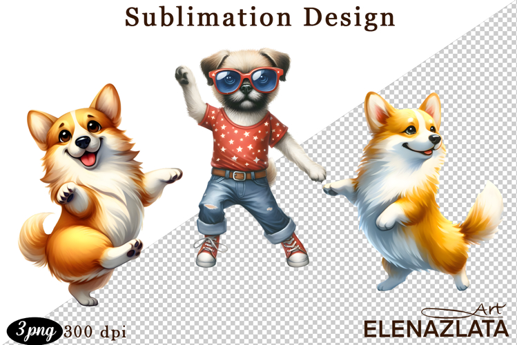 Animal clipart, Cute dancing animals Watercolor clipart