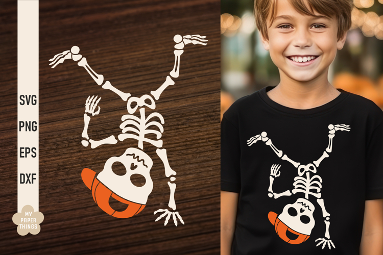 Dancing skeleton Svg, Skeleton Dance Svg, Halloween Boy Svg