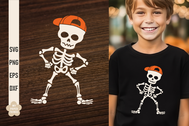 Dancing skeleton Svg, Skeleton Dance Svg, Halloween Boy Svg