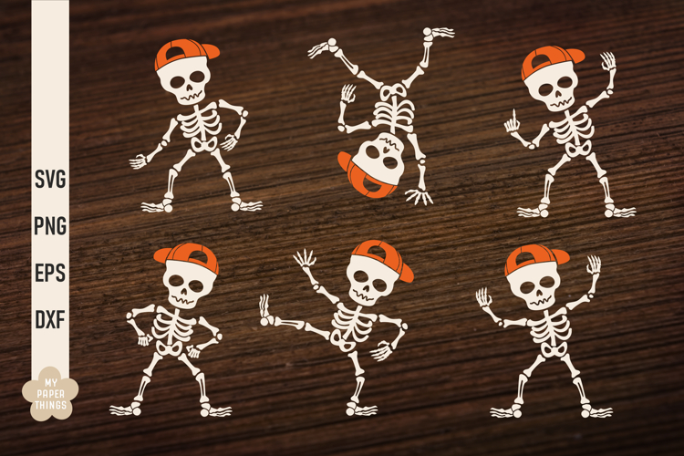 Dancing skeleton Svg, Skeleton Dance Svg, Halloween Boy Svg