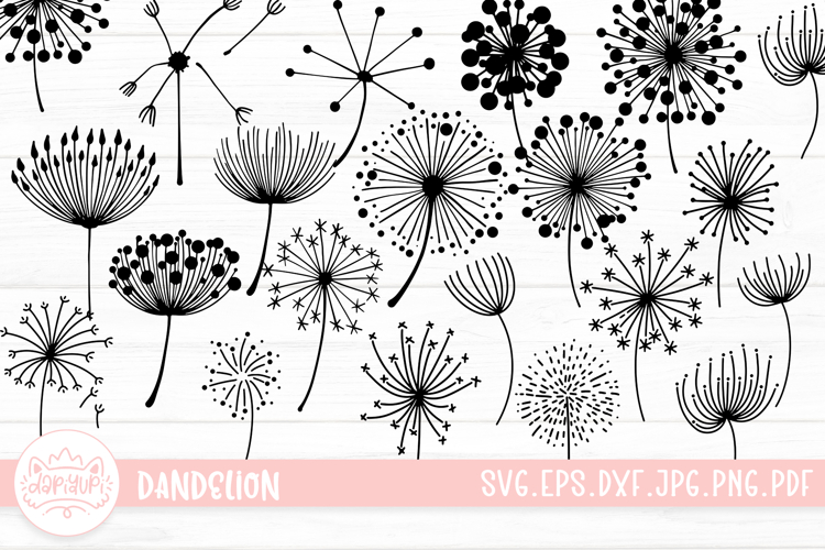 Dandelion SVG Cut File Bundle