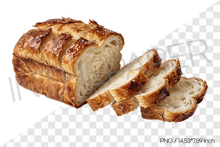 Danish pastry bread PNG Clipart Dessert Watercolor Illust