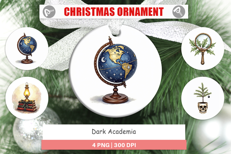 Christmas Ornament Sublimation Designs Image 3