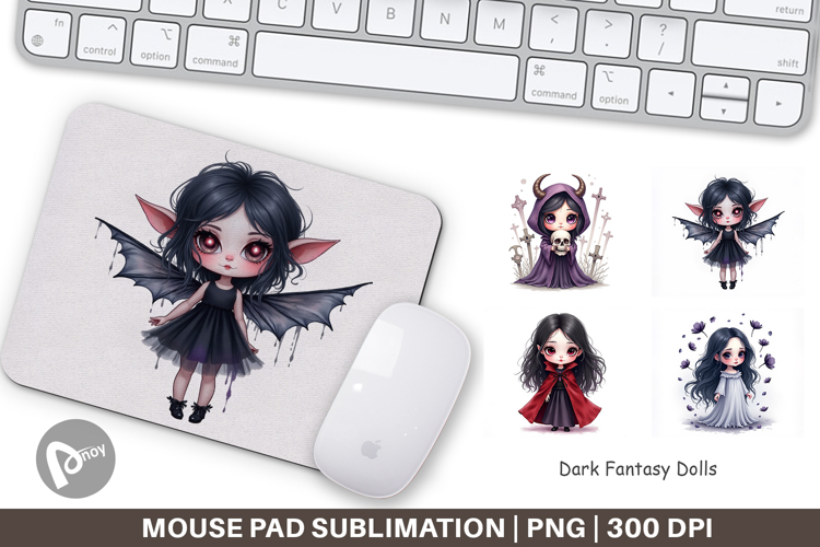 Mouse Pad Dark Fantasy Dolls