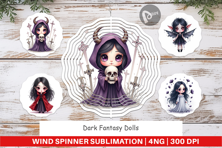 Wind Spinner Dark Fantasy Dolls