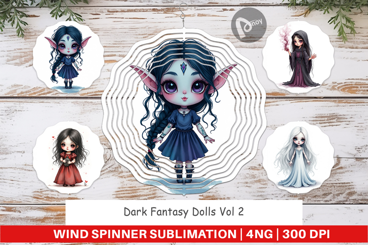 Wind Spinner Dark Fantasy Dolls