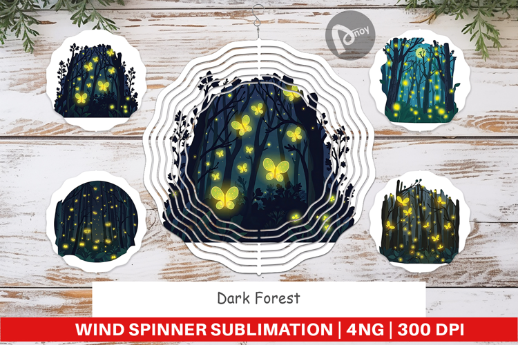 Wind Spinner Deep Forest