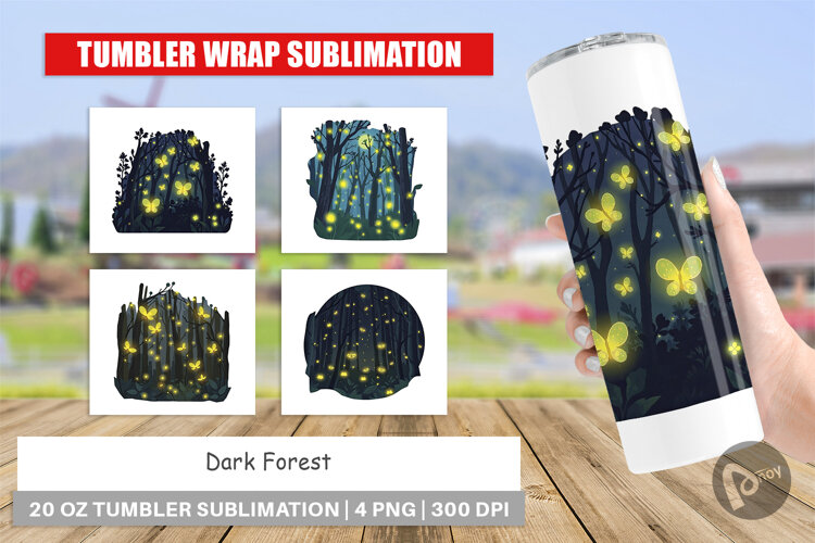 Tumbler Deep Forest example image 1