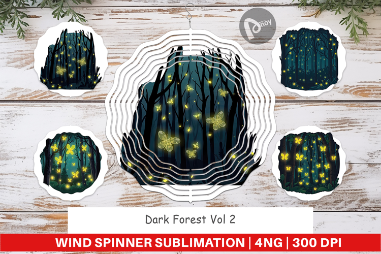 Wind Spinner Deep Forest