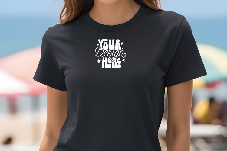 White Tshirt Mockup Image 7
