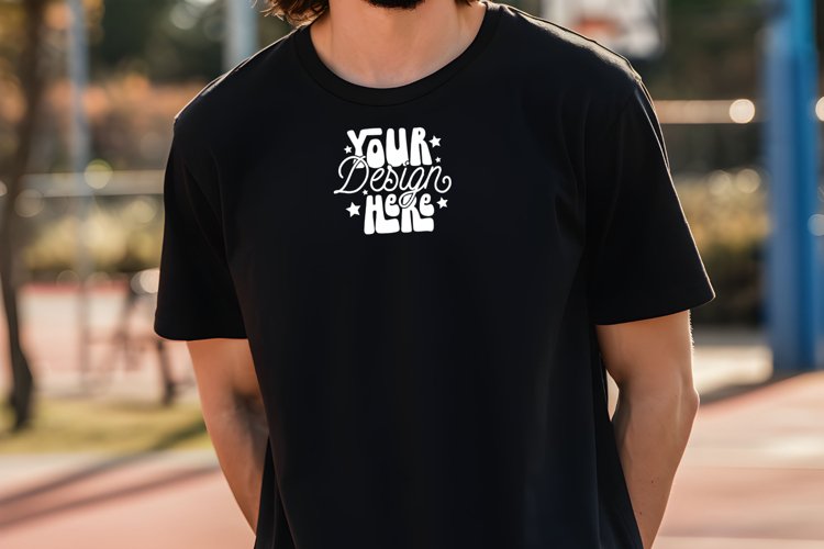 White Tshirt Mockup Image 24