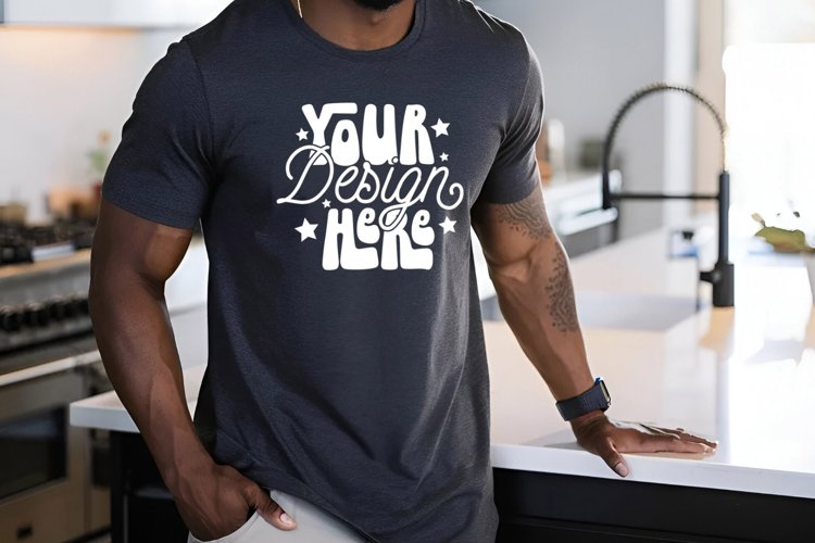 White Tshirt Mockup Image 21