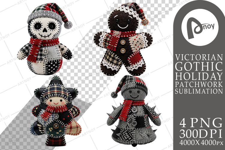 Dark Holiday Totems Sublimation