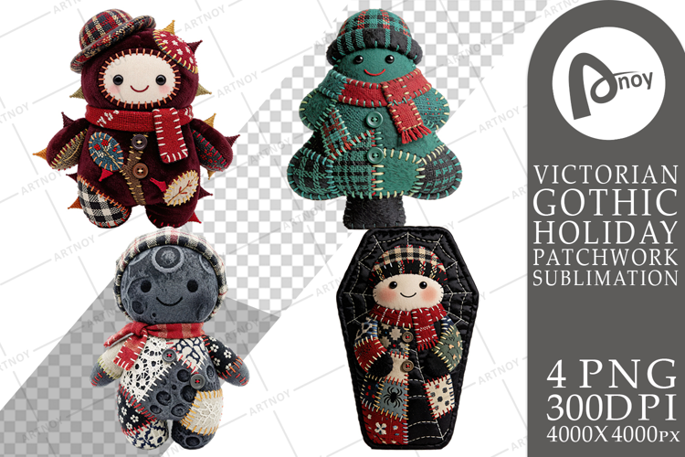 Dark Holiday Totems Sublimation
