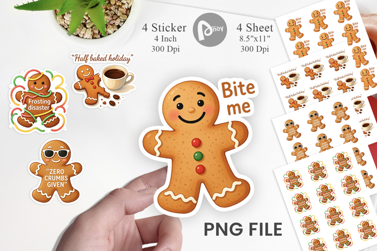 Gingerbread Clipart Image 17