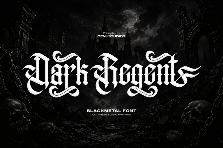 Dark Regent | Black Metal Font