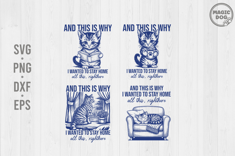 Funny Cat Svg Image 17