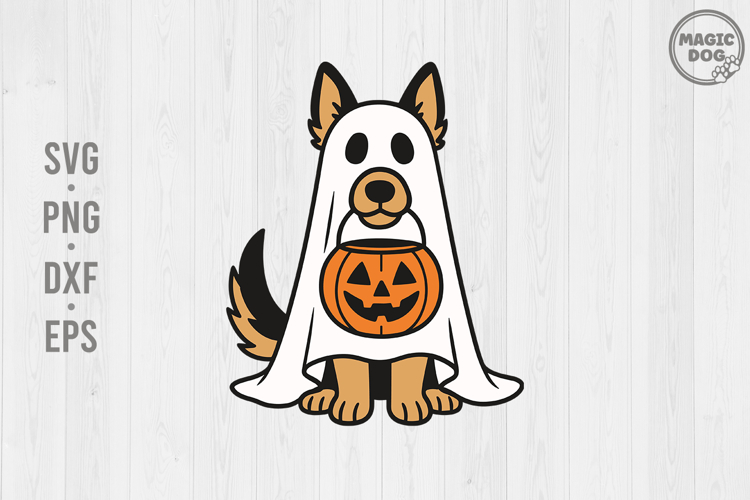 German Shepherd Clipart Image 3