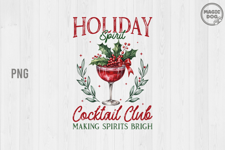 Holiday Cocktail Club Making Spirits Bright Christm Holiday