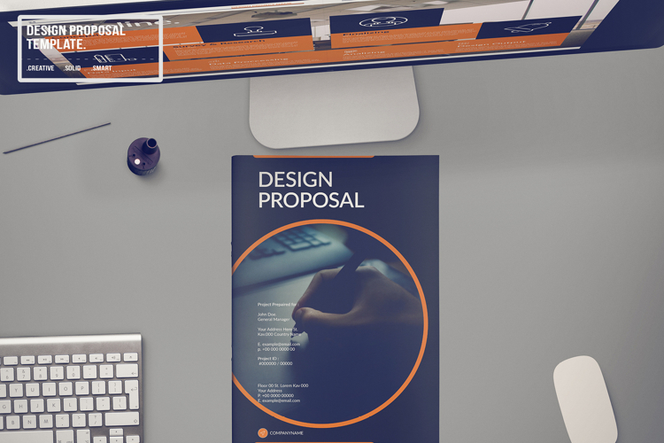 Design Proposal Template | 34 Pages INDD