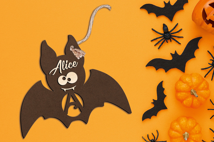 Halloween Monogram Svg Image 3