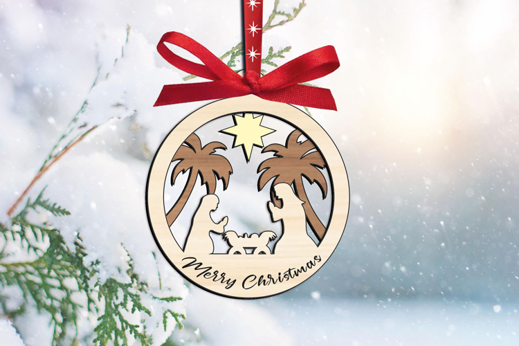 Merry Christmas Tree Svg