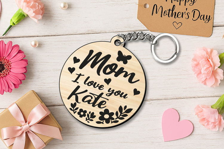 Mom Keychain Svg Image 22