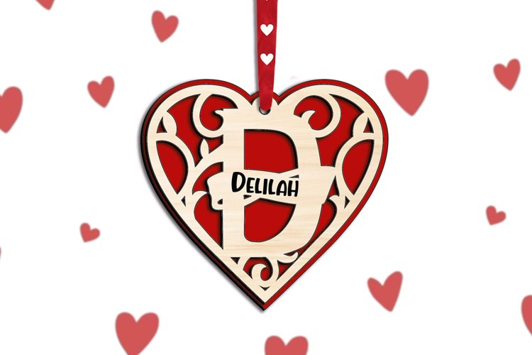 Valentine Monogram Svg Image 6