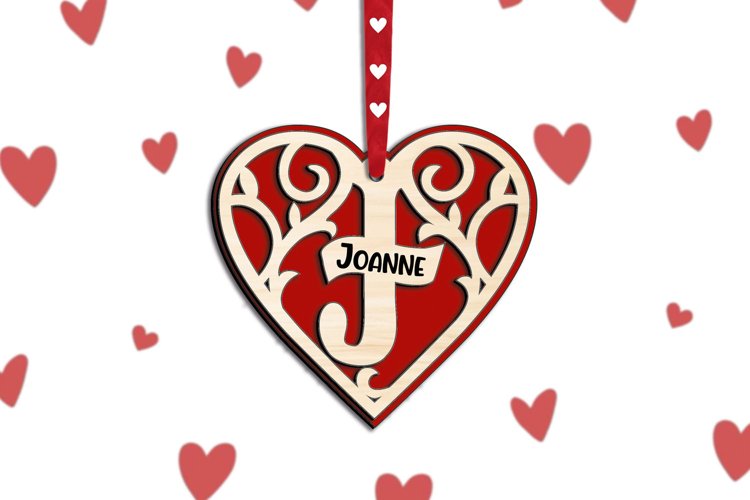 Valentine Monogram Svg Image 2