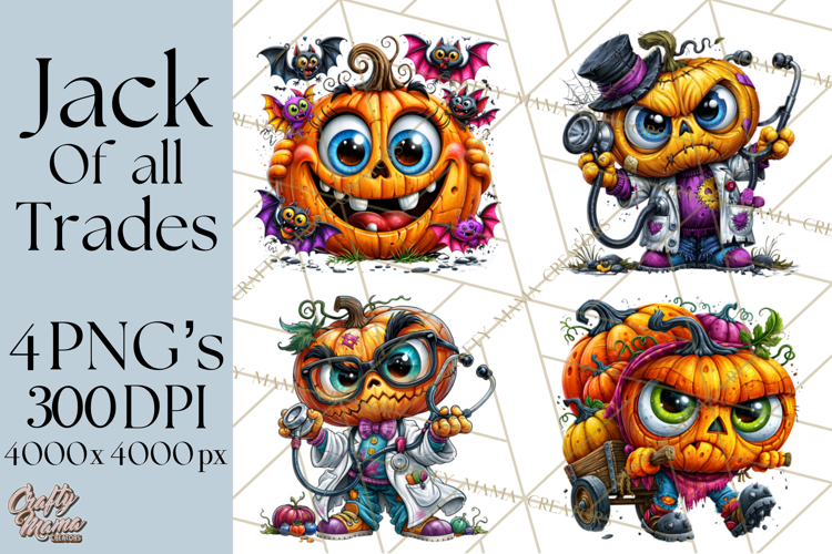 Funny Jack O Lantern Halloween PNG Clipart