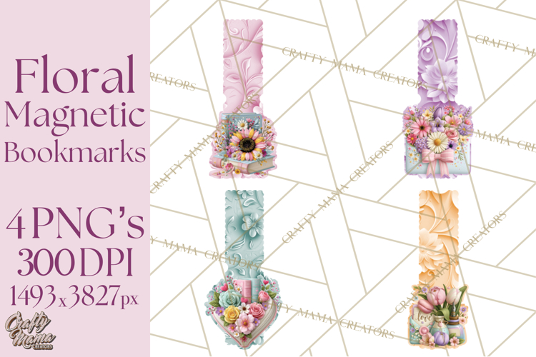 Bookish Blooms Floral Reading   Stationery PNG Clipart