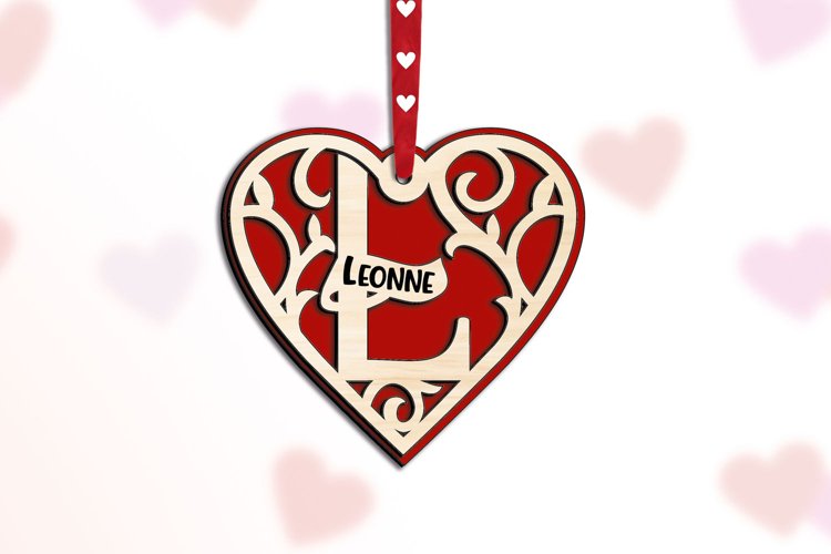 Valentine Monogram Svg