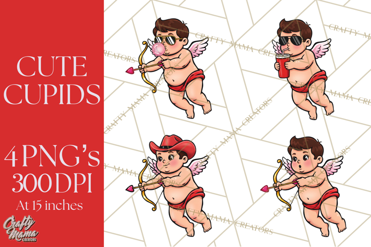 Kids Valentines Day | Cupid PNG File| Love Designs