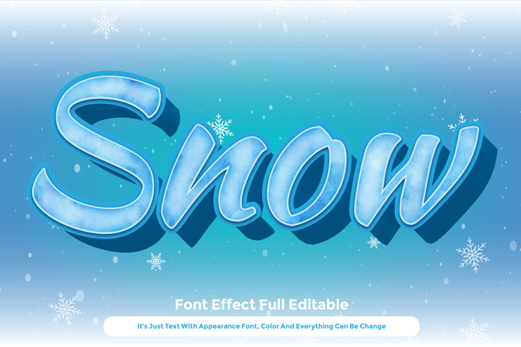 Snow Vector Image 16