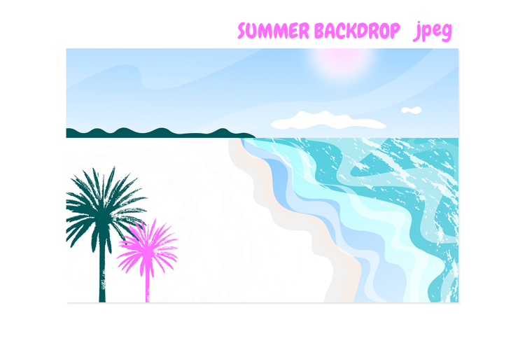 Sea Beach Background JPEG