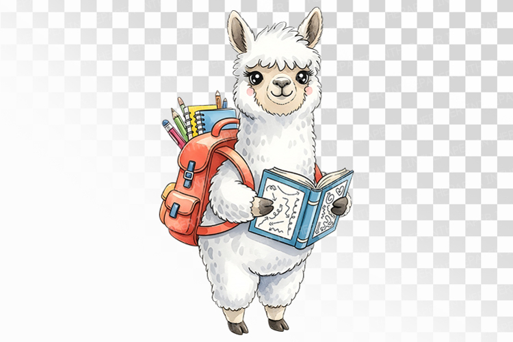 Alpaca Clipart Image 19