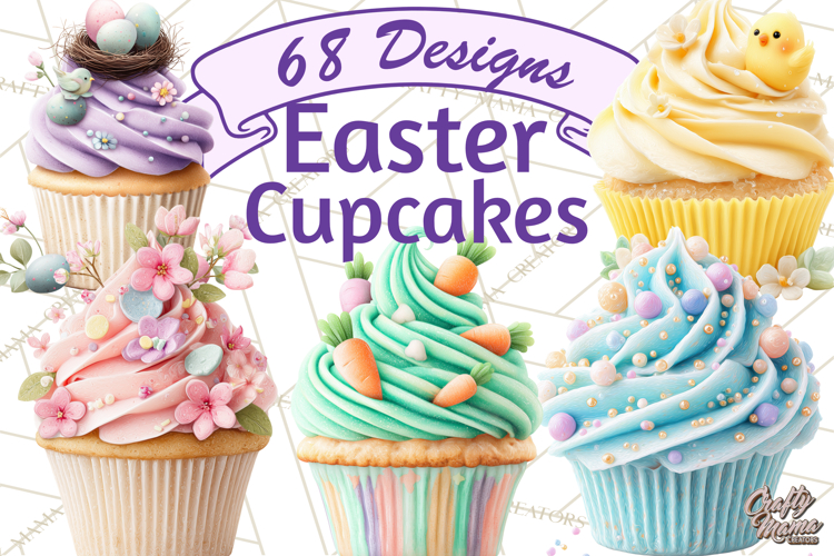 Cupcakes Clipart Image 8