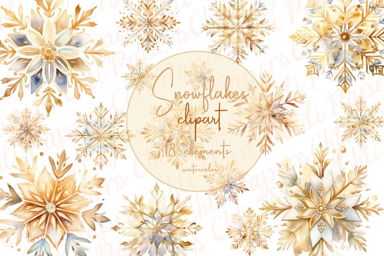 Snowflake Clipart Image 3