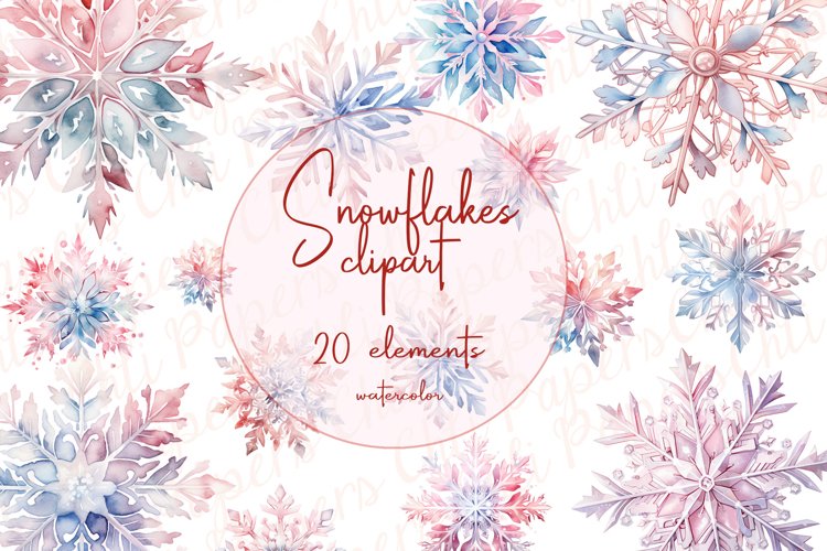Snowflake Clipart Image 12