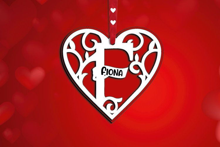 Valentine Monogram Svg Image 5