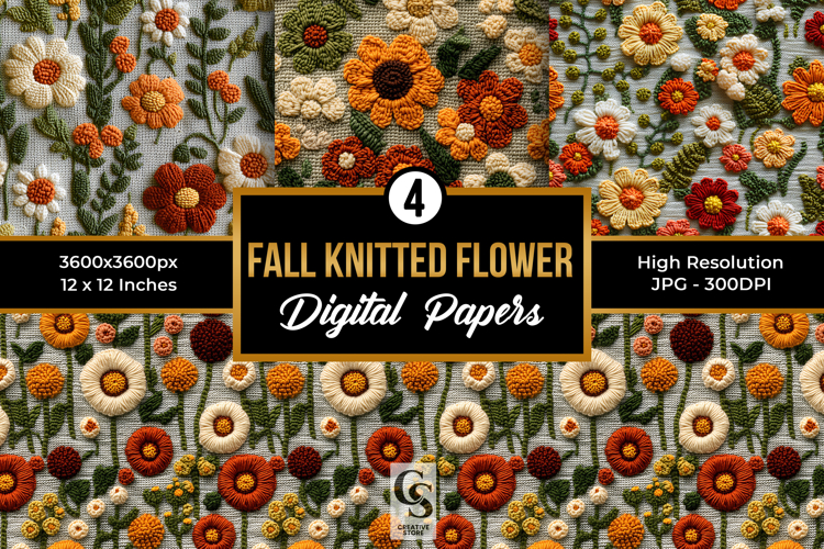 Fall Flowers Clipart Image 14
