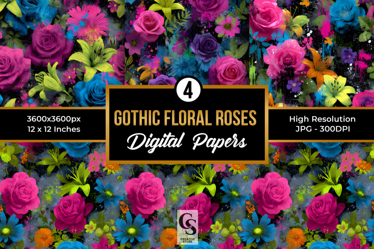 Floral Seamless Pattern Image 5