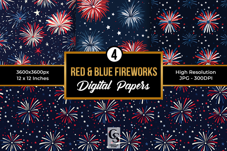 Fireworks Background Image 5