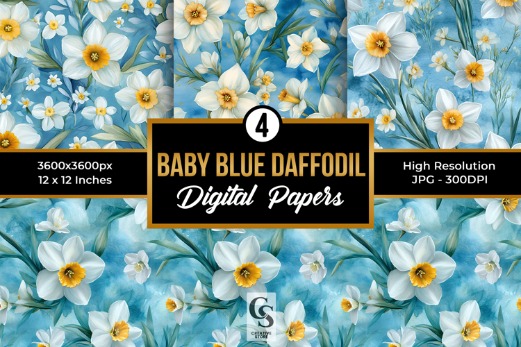 Daffodils Clipart Image 14