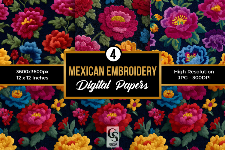 Mexican Embroidery Patterns